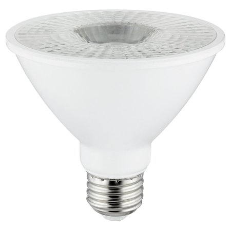 SUNSHINE LIGHTING Sunlite PAR30/LED/10W/S/FL35/D/E/50K LED PAR30 Short Neck, 10W, Med Base, 750 Lumens, 5000K 80948-SU